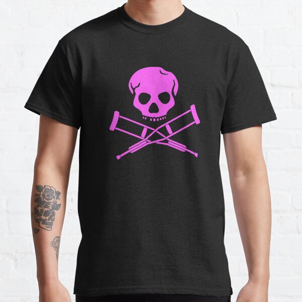 Jackass Skull (Pink) Classic T-Shirt RB1101 product Offical jackass 2 Merch