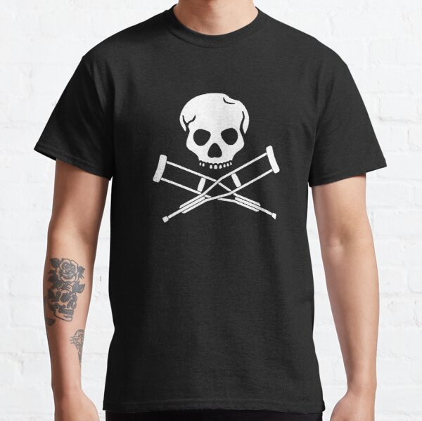 Jackass Skull Classic T-Shirt RB1101 product Offical jackass 2 Merch