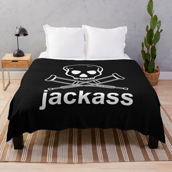 Jackass  Throw Blanket RB1101 product Offical jackass 2 Merch