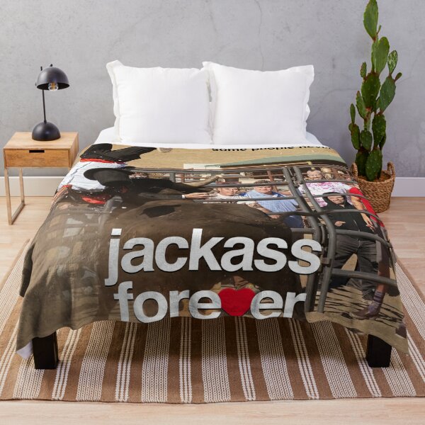 Jackass forever Funny Movie Throw Blanket RB1101 product Offical jackass 2 Merch