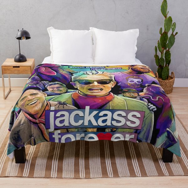 Jackass Forever Johny Knoxville Premiere Movie Throw Blanket RB1101 product Offical jackass 2 Merch