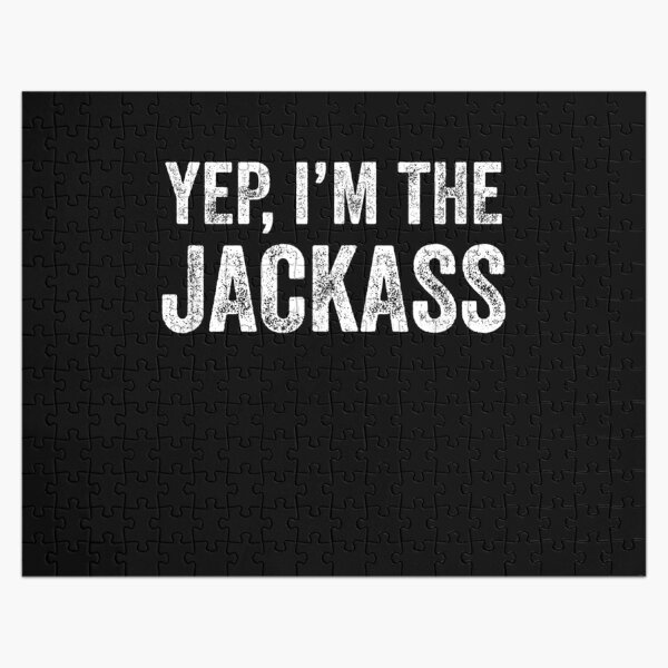 I'm With The Jackass Jigsaw Puzzle RB1101 product Offical jackass 2 Merch