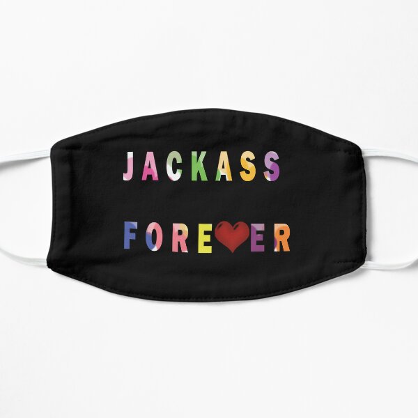 Jackass Forever colorful Graphic t-shirt Flat Mask RB1101 product Offical jackass 2 Merch